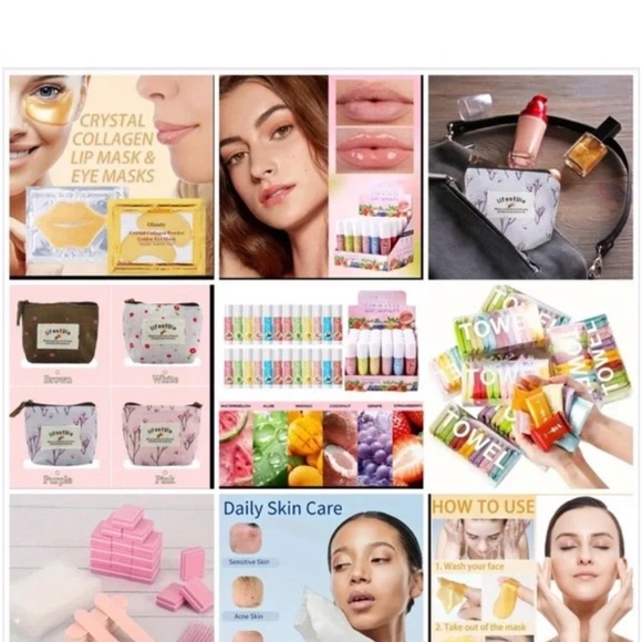 9 piece Skin Care Beauty Set eye mask, lip balm, & more - Picture 11 of 11